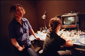 Julie Buck (left) and Karin Segal - photo courtesy of Stephanie Mitchell/Harvard News Office