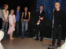 Cast and director of LUCID