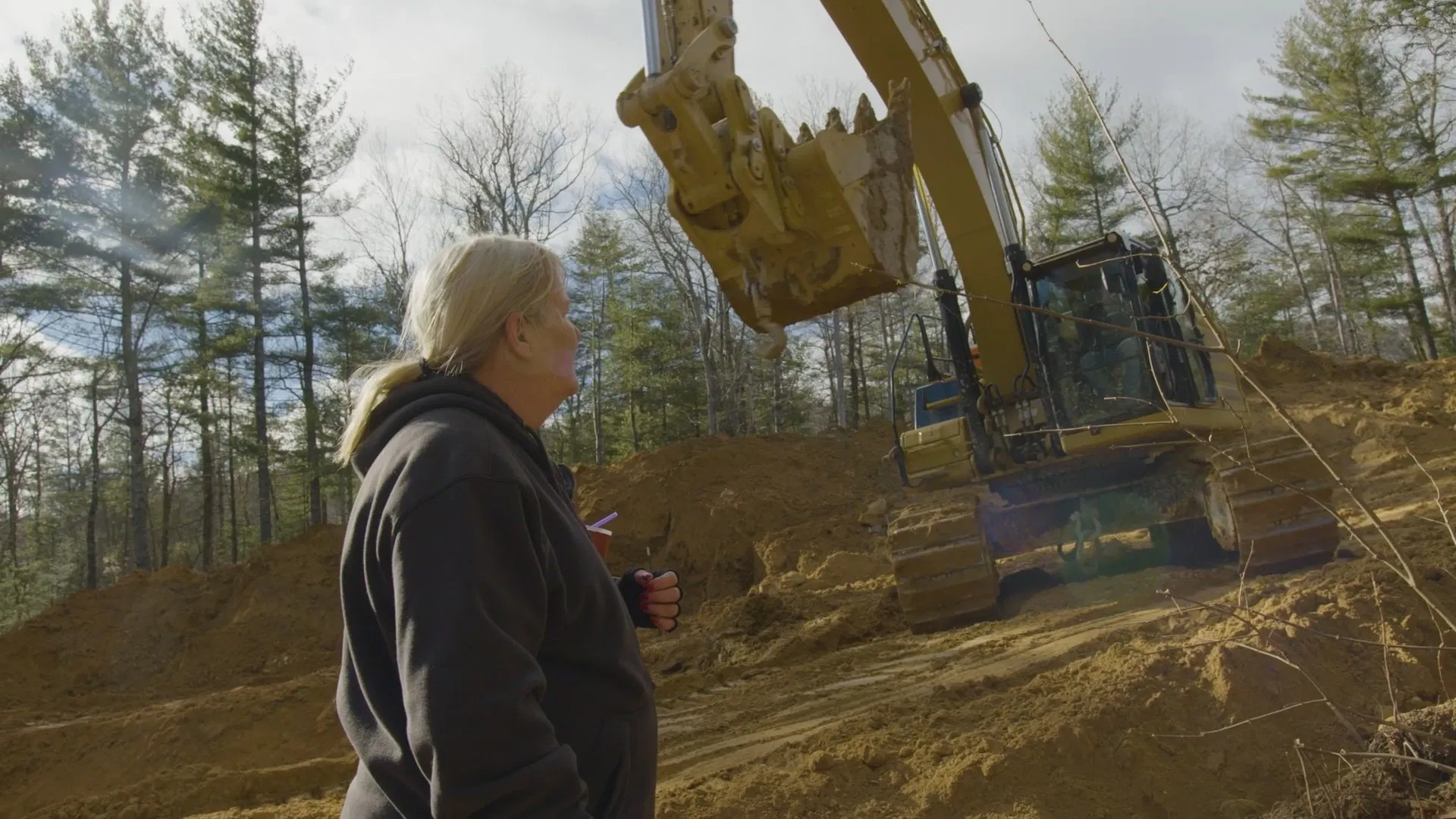 a beast touch the mountain